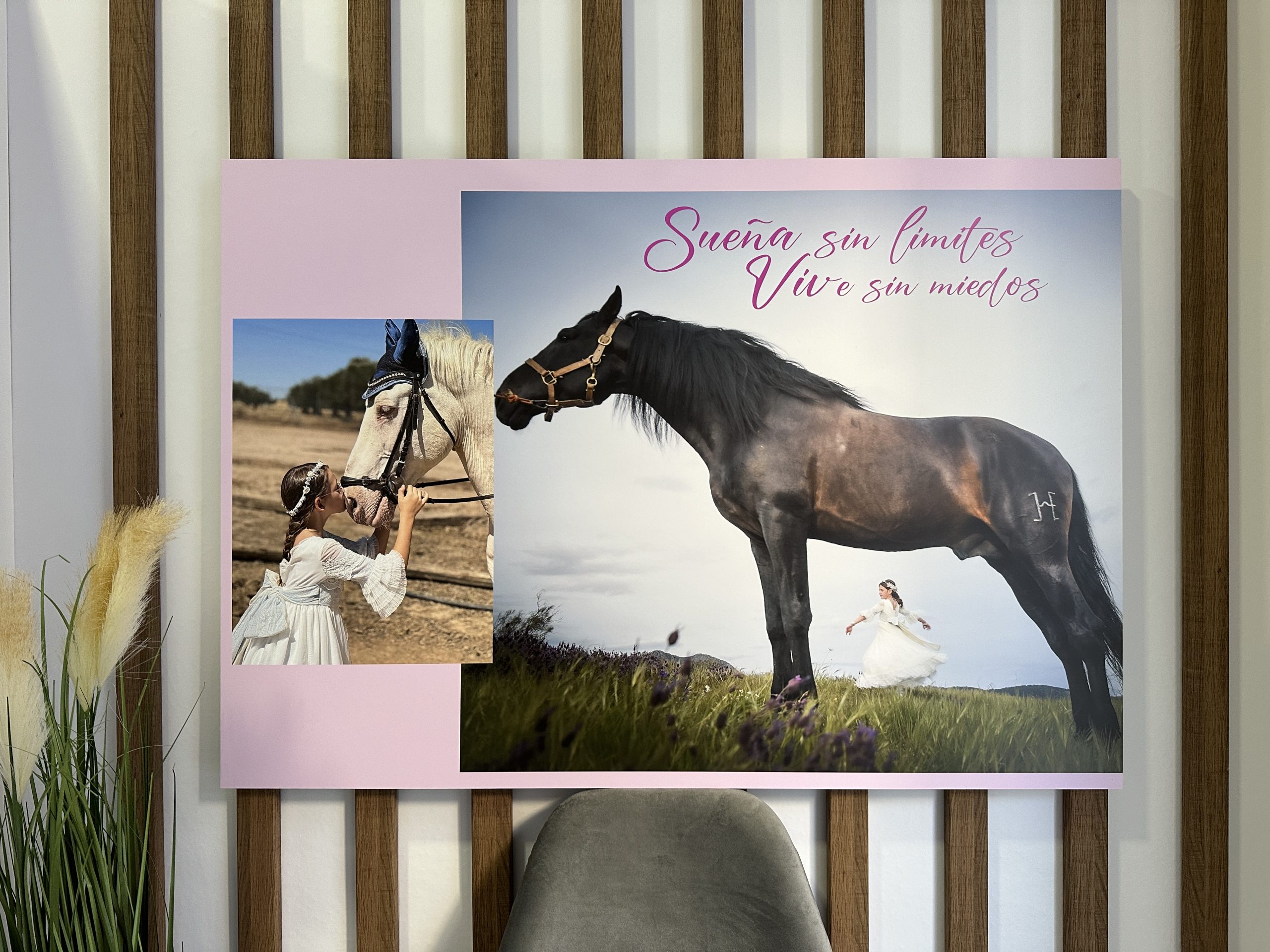 Foto sobre cartón pluma panorámico - Imagen 5