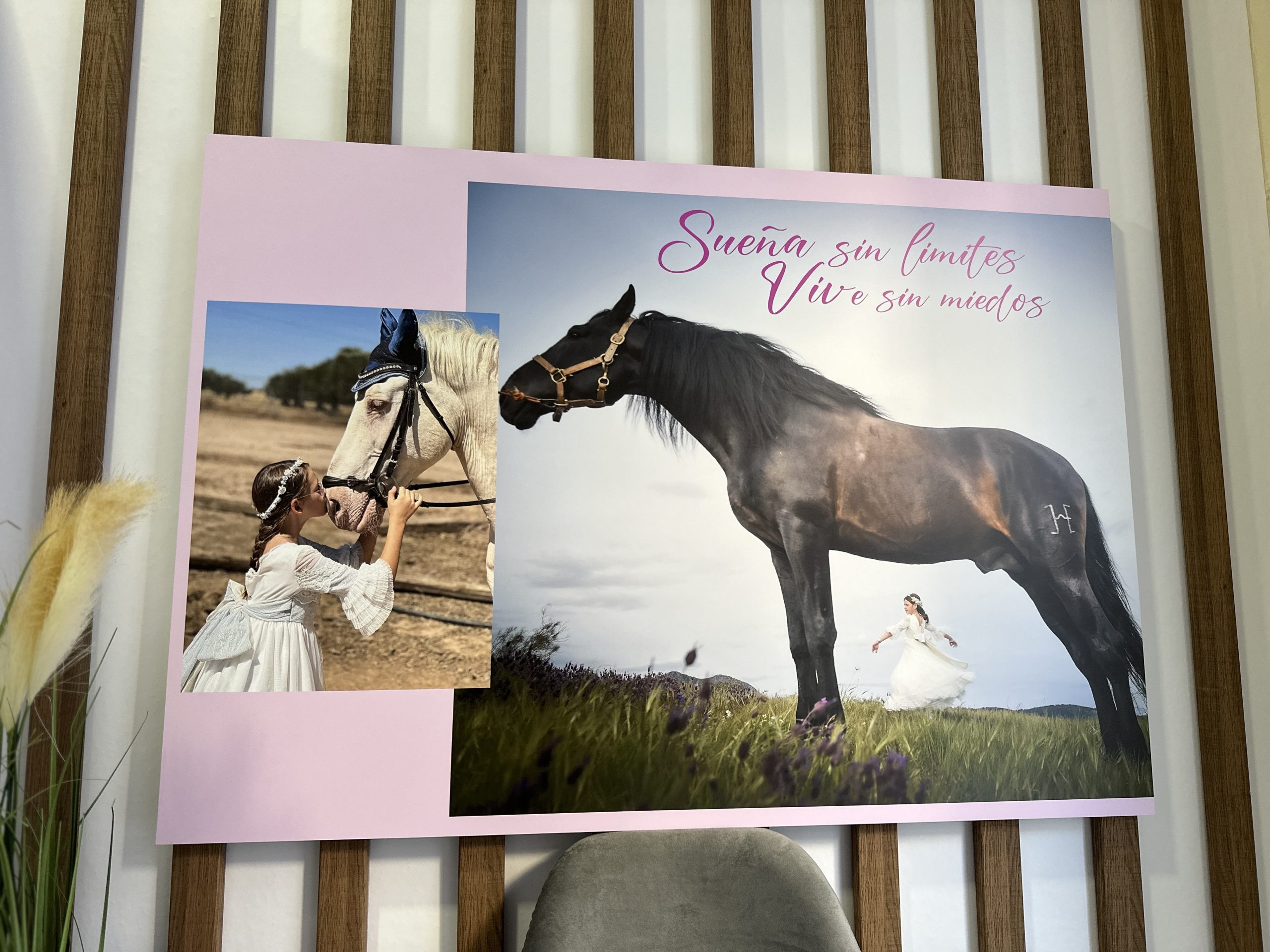 Foto sobre cartón pluma panorámico - Imagen 4